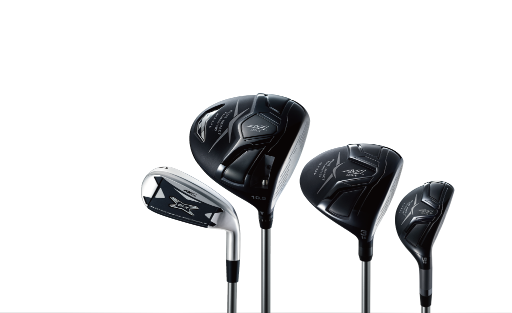 つるやAXEL DI-X ユーティリティU3、U4、U5  フレックスR 3本