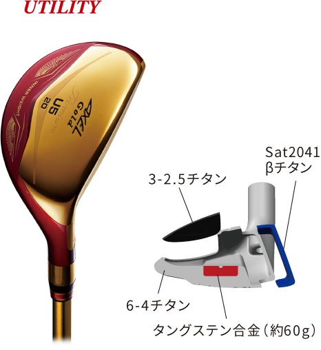 高反発❗️アクセル GOLD PREMIUM 2020★3W＋5W 2本セット