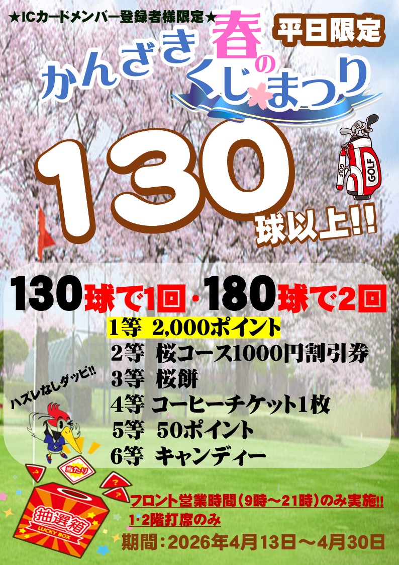 かんざき春のくじ祭り